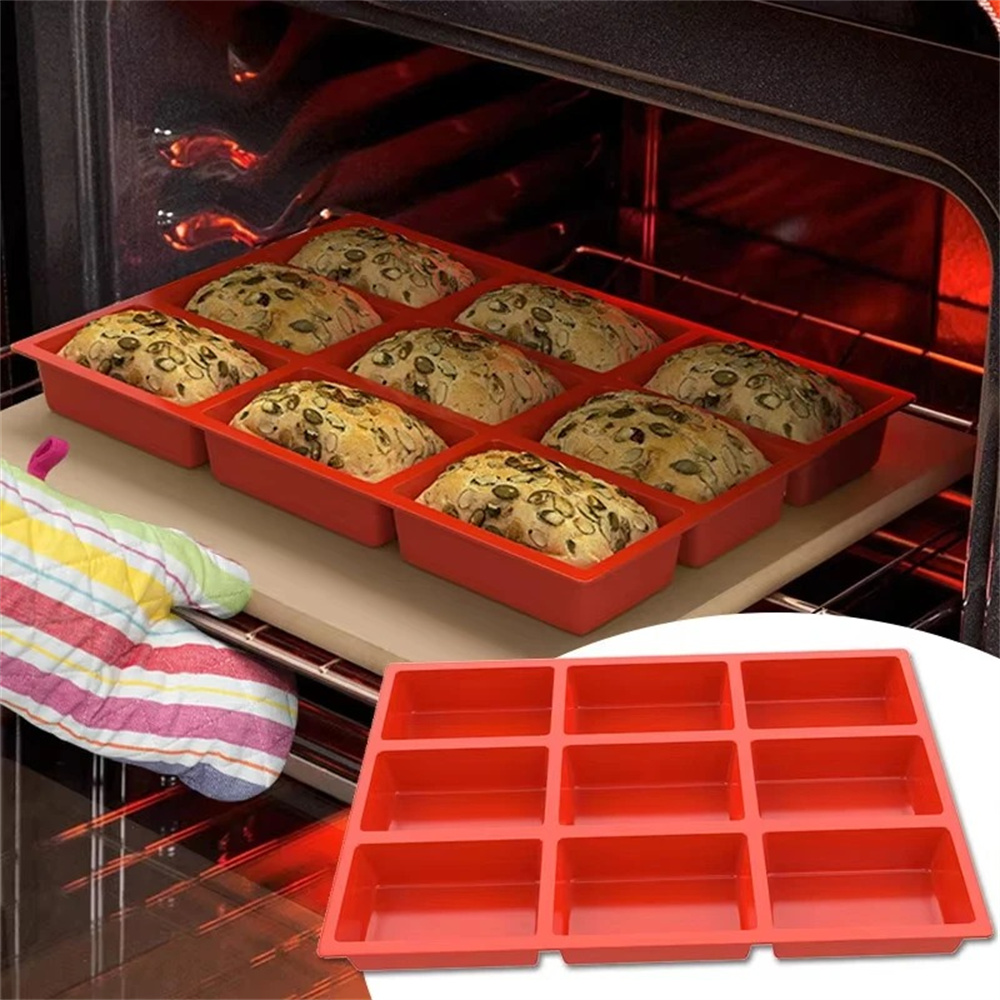 Soap Making Designs - Big 9-Cavity Silicone Mini Loaf Pan