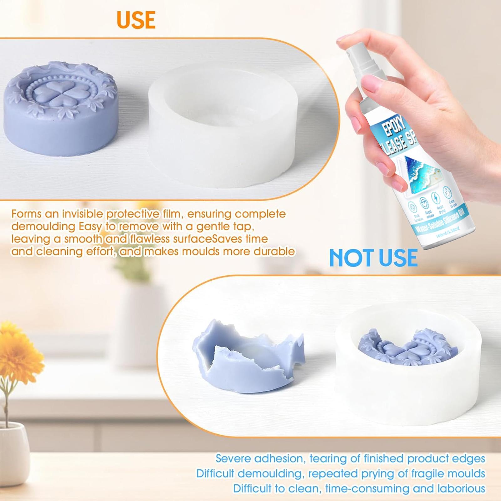 100ml Silicone Release Spray E - đánh giá và giá Soap Making Designs