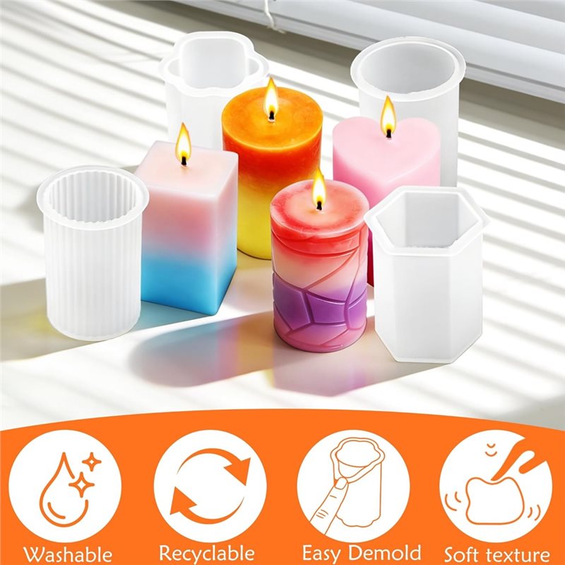 Candle Making Kit-Reusable Sil - đánh giá và giá Soap Making Easy