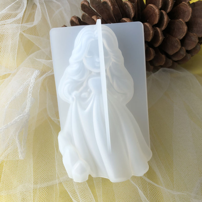 3D Cute Princess Silicone Cand - đánh giá và giá Soap Making Utensils
