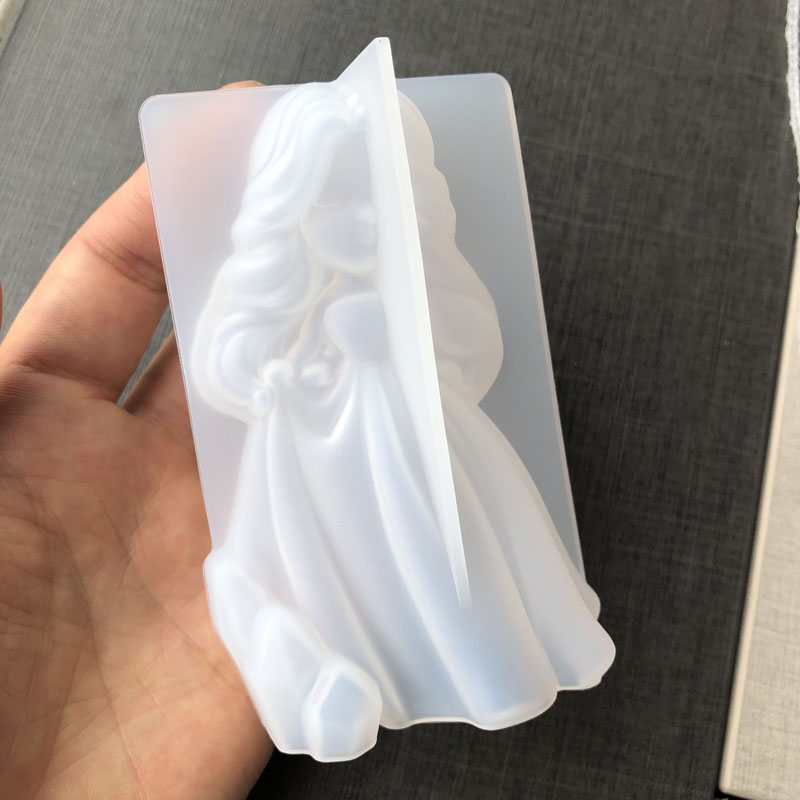 3D Cute Princess Silicone Cand - đánh giá và giá Soap Making Utensils
