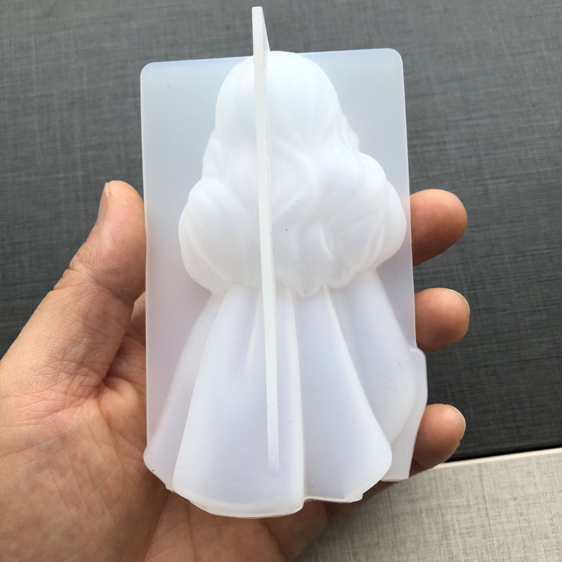 3D Cute Princess Silicone Cand - đánh giá và giá Soap Making Utensils