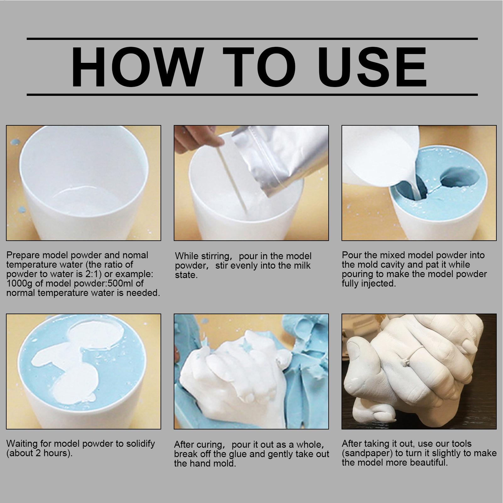 Baby Hand And Foot Casting Kit - đánh giá và giá Soap Making Kit For Adults