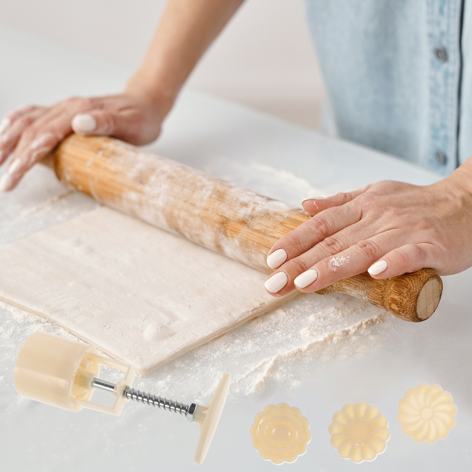 1Set Food Grade DIY Mooncake M - đánh giá và giá Soap Making Homemade