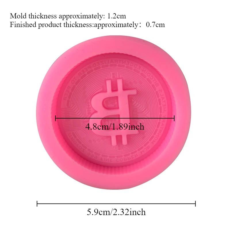 1/3Pcs Currency Logo Soap Sili - đánh giá và giá Soap Making Utensils
