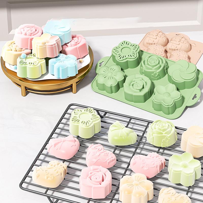SU Flower Silicone Mold, 6 Cav - đánh giá và giá Soap Making Homemade