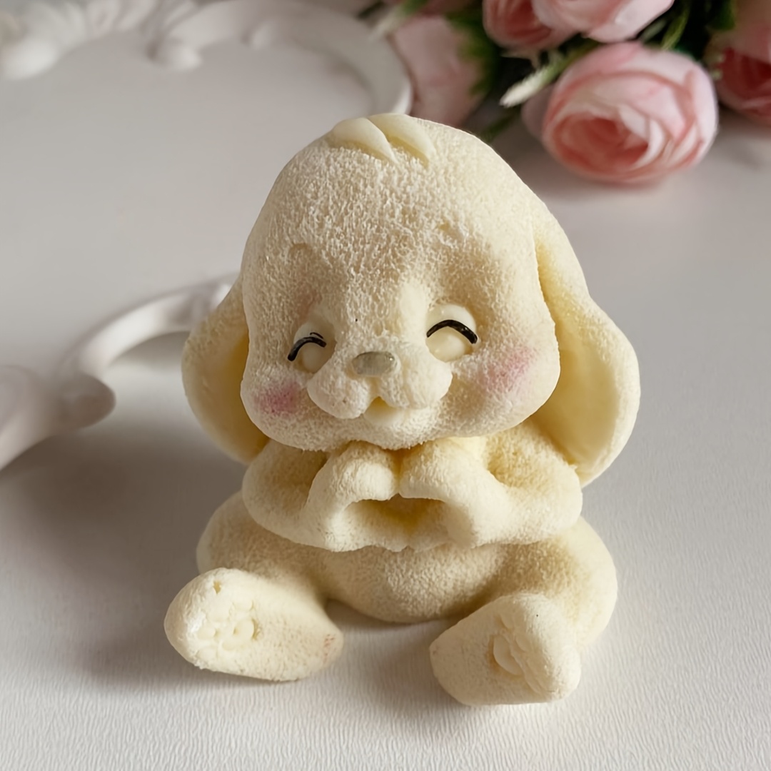 1pc Adorable Rabbit Resin Sili - đánh giá và giá Soap Making Designs