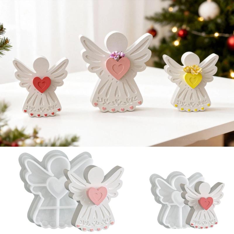 Love Angel Gypsum Mold Candle  - đánh giá và giá Soap Making Utensils