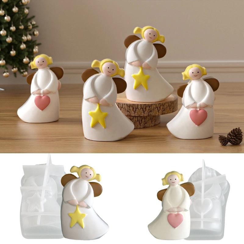 Love Angel Gypsum Mold Candle  - đánh giá và giá Soap Making Utensils