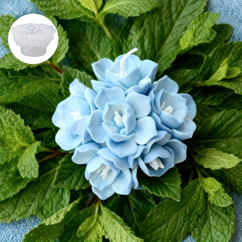1 Hydrangea Candle Silicone Mo - đánh giá và giá Soap Making Designs