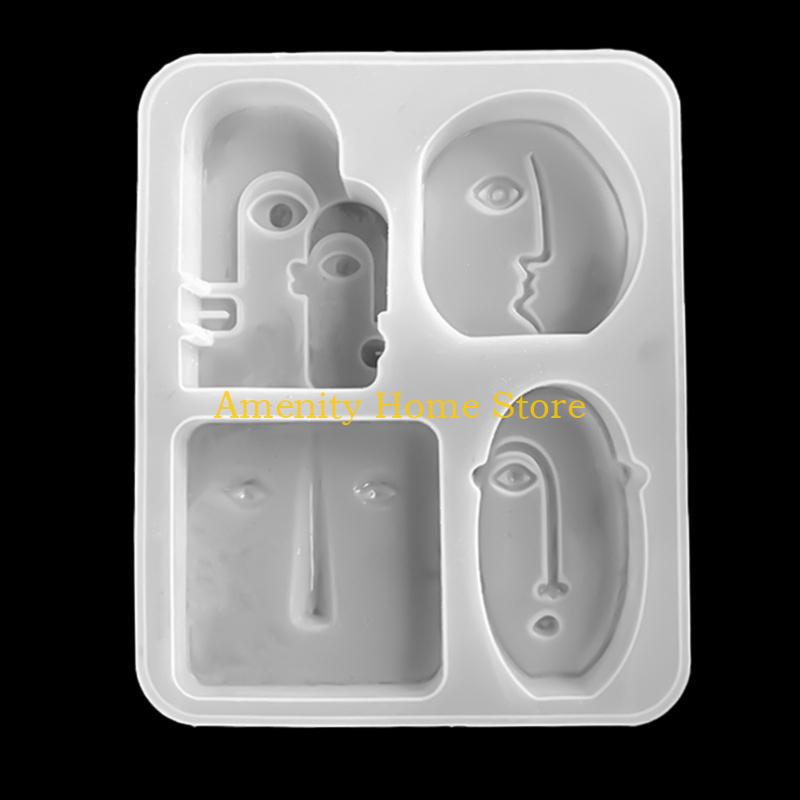 F26C 3D Mặt Người Nến Khuôn Ng - đánh giá và giá Soap Making Homemade