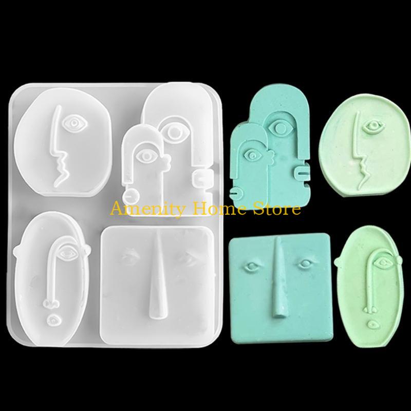 F26C 3D Mặt Người Nến Khuôn Ng - đánh giá và giá Soap Making Homemade