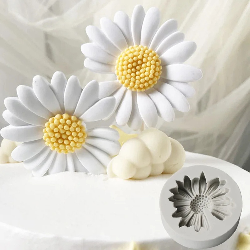 3D Daisy Flower Mold Sun Flowe - đánh giá và giá Soap Making Utensils