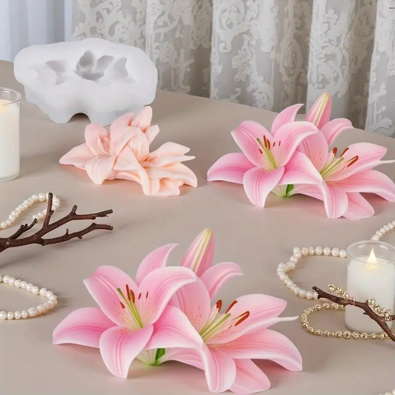 Rose Silicone Molds For DIY Fl - đánh giá và giá Soap Making Kit For Adults
