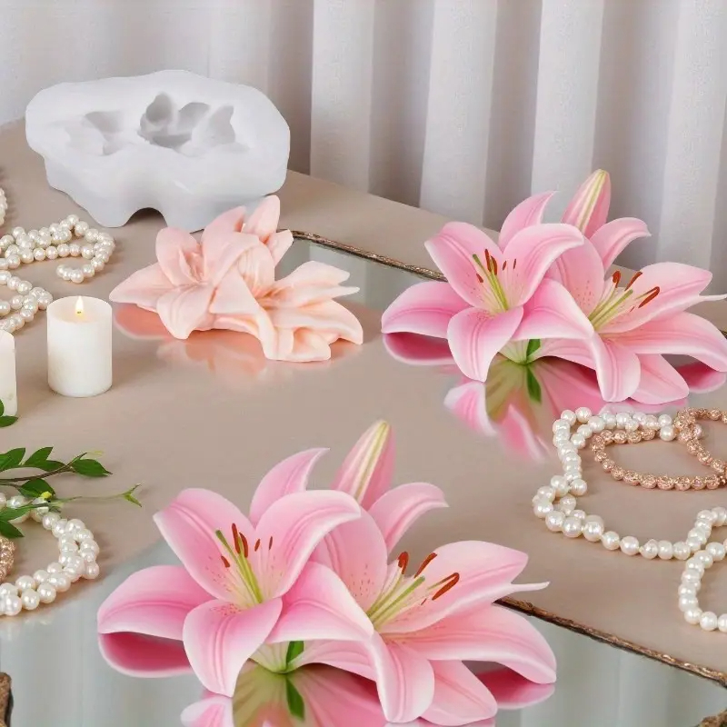Rose Silicone Molds For DIY Fl - đánh giá và giá Soap Making Kit For Adults