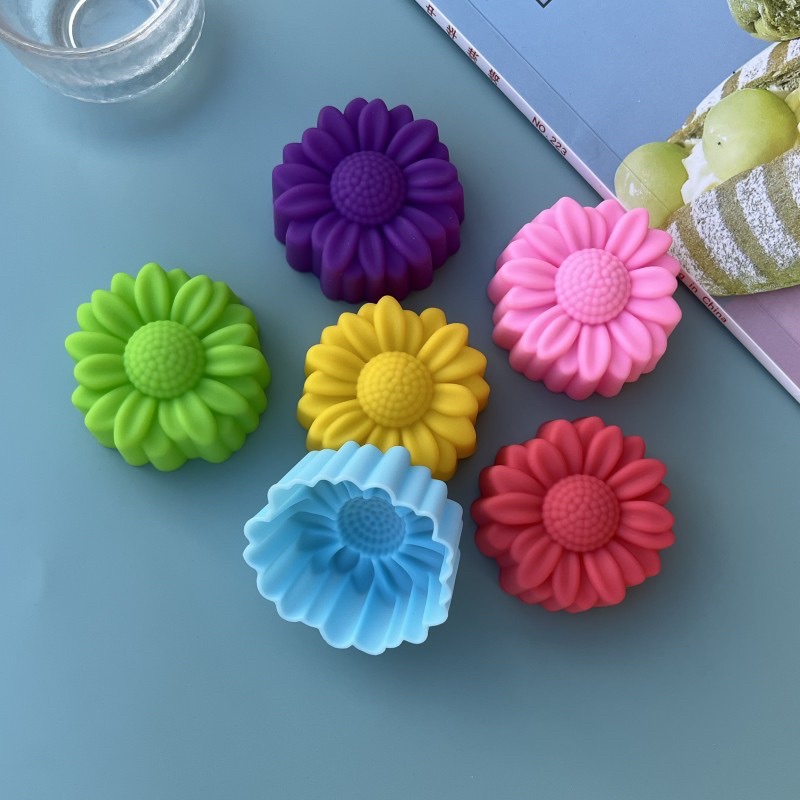 6 Pcs Set Non-Stick Flower Des - đánh giá và giá Soap Making Utensils