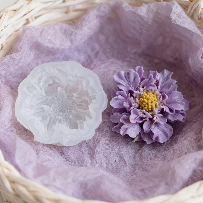 1 Dreamy Blue Potted Flower Si - đánh giá và giá Soap Making Designs