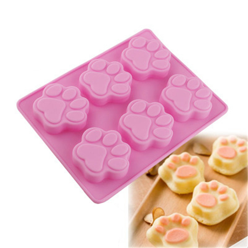 Cat Claw Shape Chocolate Silic - đánh giá và giá Soap Making Utensils