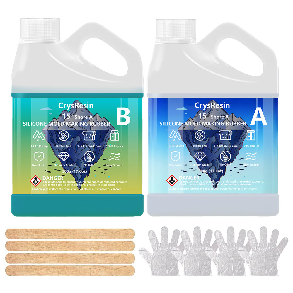 Green Liquid Silicone Rubber M - đánh giá và giá Soap Making Ratios
